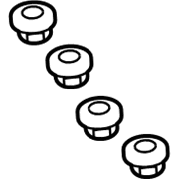 Ford -W705518-S900 Nut And Washer Assembly - Hex.