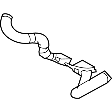 Ford 1L2Z-19E662-AA Duct - Air
