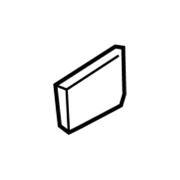 Ford KL1Z-4060220-BA Bezel - Seat Belt Guide Bracket
