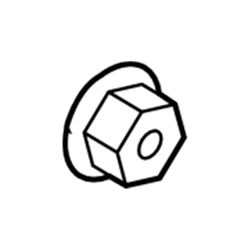 Ford -W520413-S437 Nut - Hex. - Flanged