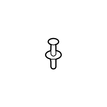 Ford -W705436-S300 Rivet - Plastic