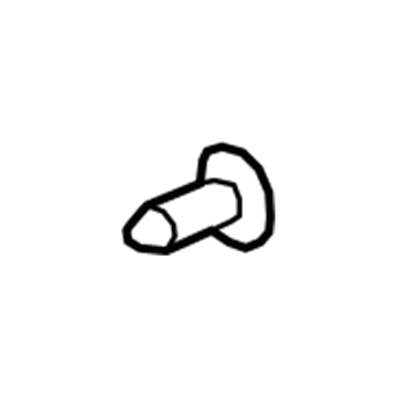 Ford -W703168-S450B Screw