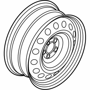 Ford NZ6Z-1015-A Wheel Assembly