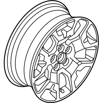 Ford NZ6Z-1007-F Wheel Assembly