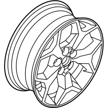 Ford NZ6Z-1007-D Wheel Assembly