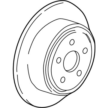 Ford YL2Z-2V026-BB Rotor Assembly