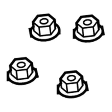 Ford -W704790-S440 Nut - Hex.