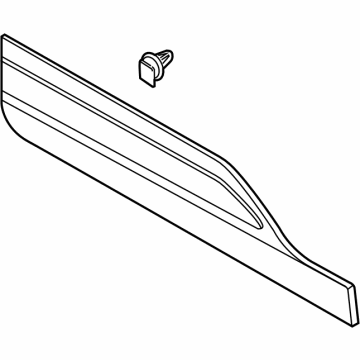 Ford LJ6Z-7825556-AB Molding - Door Outside