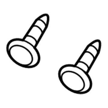Ford -W707658-S424 Screw