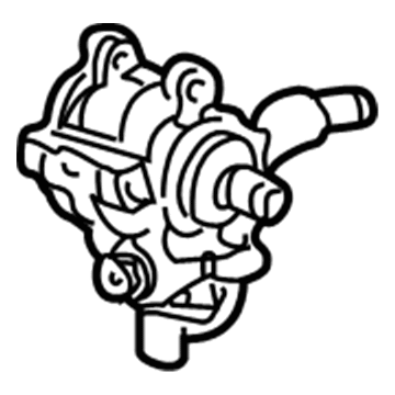 Ford 1F1Z-3A674-AARM Remanufactured Pump Assembly - Power Steering