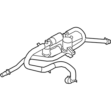 Ford KB3Z-2420-A Vacuum Tube KB3Z-2420-A Ford Vacuum Tube Illustration 1 of 1
