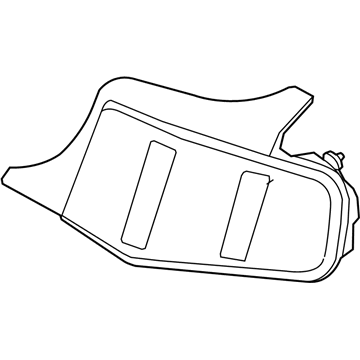 Ford AR3Z-13404-B Lamp Assembly - Rear, Stop And Flasher