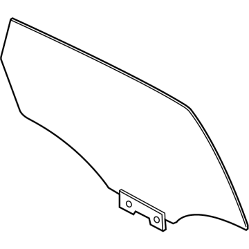 Lincoln LJ7Z-7825712-B Window Assembly - Side