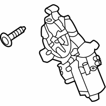 Ford LJ6Z-5823395-A Motor Assembly - Window Operating