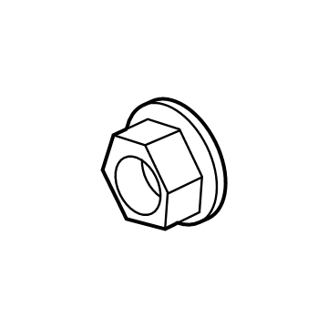 Ford -W520414-S442 Nut - Hex.