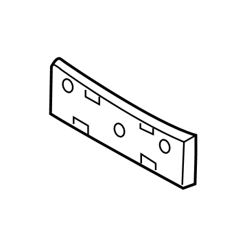 Ford JB5Z-17A385-AA Bracket - License Plate