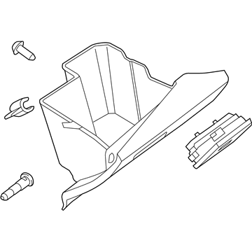 Ford DT1Z-61060T10-GC Box Assembly - Glove Compartment