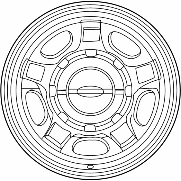 Ford BC3Z-1015-C Wheel Assembly