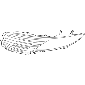 Lincoln MKZ Grille - DP5Z-8200-BC