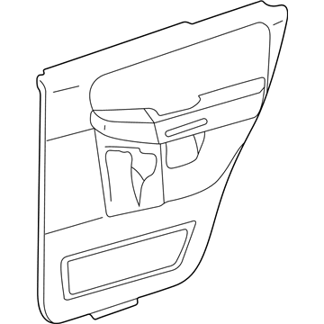 Mercury 1L2Z-7827406-FAB Panel Assembly - Door Trim