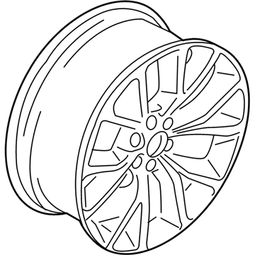 LL1Z-1007-A Ford Wheel, Alloy Illustration 1 of 1