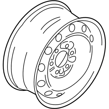 Ford JL1Z-1007-A Wheel Assembly