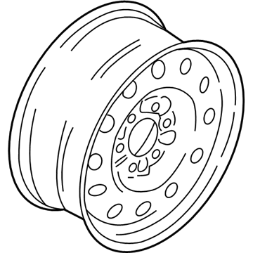 Ford JL1Z-1007-B Wheel Assembly