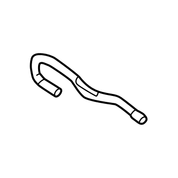 Ford MB3Z-18472-AD Hose - Heater Water MB3Z-18472-AD Ford Hose - Heater Water Illustration 1 of 1