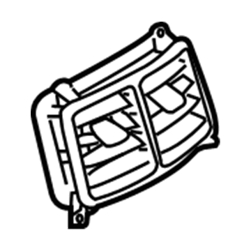 Lincoln 7T4Z-19893-AA Louvre Assembly - Vent Air