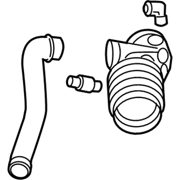 Ford Fusion Air Intake Hose - 6E5Z-9B659-GA