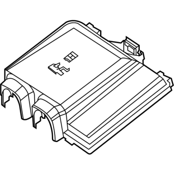 Ford JX6Z-14A003-A Cover - Fuse Panel