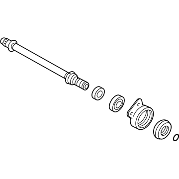 Ford 9L8Z-3A329-B Shaft