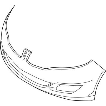 Lincoln MKZ Bumper Cover - DP5Z-17D957-ABPTM