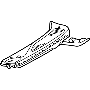 Ford F85Z-15022A68-AAA Grille - Cowl Top