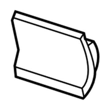 7L1Z-7840704-AB Ford Trim Panel Access Panel, Camel, Upper Illustration 1 of 1