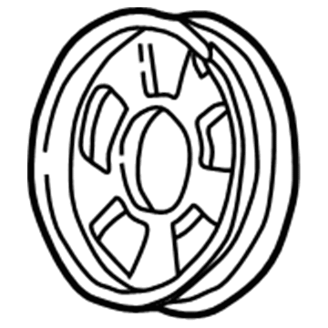 Ford F8TZ-3A733-AA Pulley - Power Steering