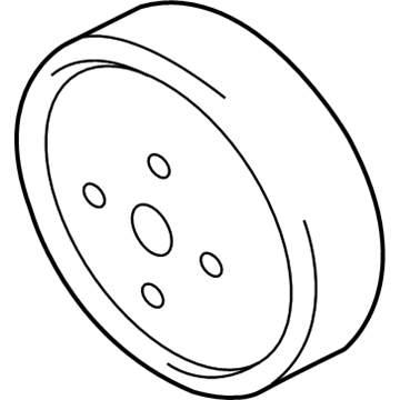Ford Water Pump Pulley - DS7Z-8509-A