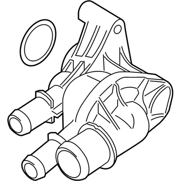 Ford DS7Z-8592-F Connection Water Outlet