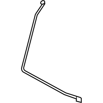 Mercury 6E5Z-16826-A Stay - Hood