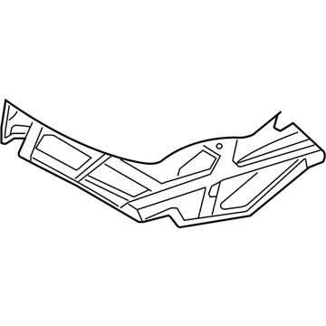 Mercury 6E5Z-16738-A Insulator - Hood