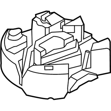 CV6Z-17009-C Ford Storage Tray, Rear Illustration 1 of 1