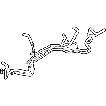 LX6Z-18B402-L Ford Tube - Heater Water Illustration 1 of 1