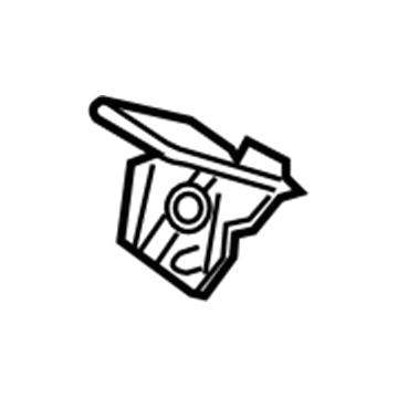 5G1Z-5461216-AA Ford Seat Belt Anchor, Driver Side Illustration 1 of 1