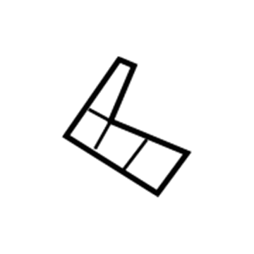 Ford 8A5Z-5461217-A Seat Belt Anchor, Passenger Side 8A5Z-5461217-A Ford Seat Belt Anchor, Passenger Side Illustration 1 of 1