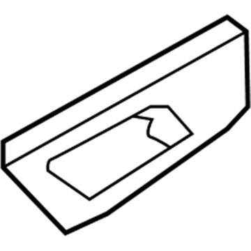 Ford 8G1Z-5411250-A Floor Extension, Rear Passenger Side 8G1Z-5411250-A Ford Floor Extension, Rear Passenger Side Illustration 1 of 1