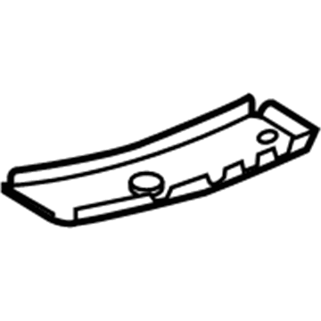 Ford 8A8Z-74102B40-B Reinforcement Bracket, Rear Passenger Side 8A8Z-74102B40-B Ford Reinforcement Bracket, Rear Passenger Side Illustration 1 of 1
