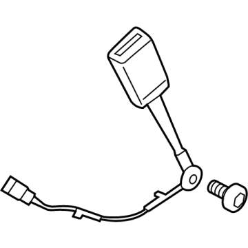 Ford PR3Z-6361202-NA Seat Belt Assembly