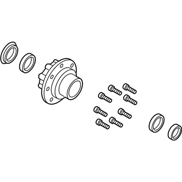 Ford PC3Z-1109-A Hub Assembly - Wheel