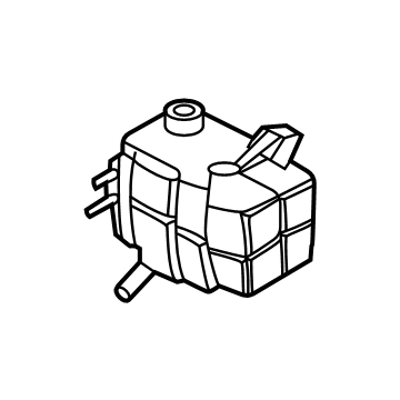 Ford MB3Z-8A080-A Tank Assembly - Radiator Overflow