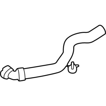 Ford MB3Z-8286-T Lower Hose